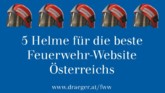 Banner der Firma Dräger Safety / Feuerwehr-Webseitenwettbewerb - Österreich