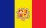 Flagge von Andorra