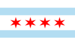 Flagge von Chicago
