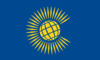 Flagge vom Commonwealth of Nations