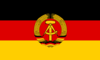 Flag of the former German Democratic Republic