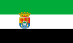 Flagge der Region Extremadura