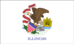 Flagge von Illinois