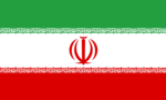 Flagge vom Iran