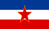 Flag of the former Yugoslavia