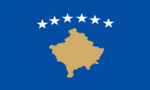 Flagge vom Kosovo