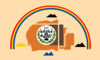 Flagge der Navajo Nation Reservation