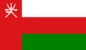 Flagge vom Sultanat Oman