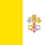Flagge des Vatikan