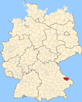 Karte Landkreis Regen