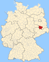 Karte Landkreis Elbe-Elster