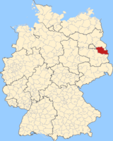 Karte Landkreis Oder-Spree