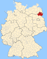 Karte Landkreis Uckermark