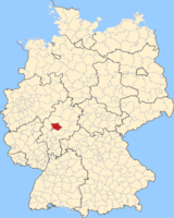 Karte Landkreis Gießen