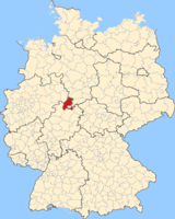 Karte Landkreis Kassel