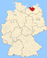 Karte Landkreis Rostock