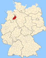 Karte Landkreis Diepholz