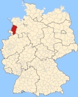 Karte Landkreis Emsland