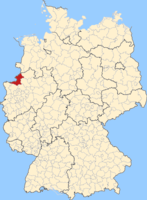 Karte Landkreis Borken