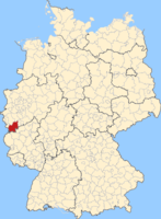 Karte Landkreis Euskirchen