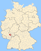 Karte Landkreis Alzey-Worms