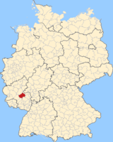 Karte Landkreis Bad Kreuznach