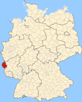 Karte Landkreis Eifelkreis Bittburg-Prüm
