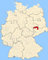 Karte Landkreis Nordsachsen