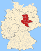Karte Landkreise Sachsen-Anhalt