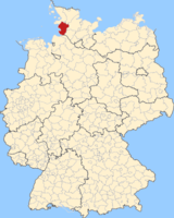 Karte Landkreis Dithmarschen