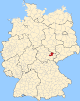 Karte Saale-Holzland-Kreis