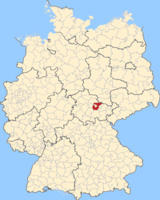 Karte Landkreis Weimarer-Land