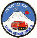 Abzeichen Antarctica Fire Crash Rescue-Crew 2