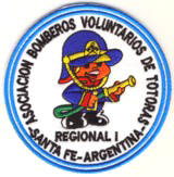 Abzeichen Asociacion Bomberos Voluntarios De Totoras / Santa Fe