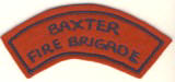Abzeichen Fire Brigade Baxter