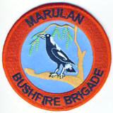 Abzeichen Bushfire Brigade Marulan