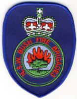 Abzeichen Bush Fire Brigade New South Wales