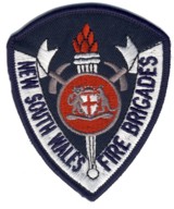 Abzeichen Fire Brigade New South Wales