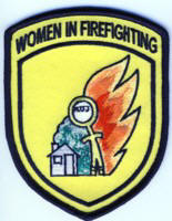 Abzeichen Woman in Firefighting / Australien