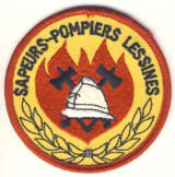 Abzeichen Sapeurs-Pompiers Lessines