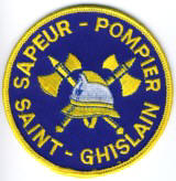 Abzeichen Sapeur-Pompier Saint-Ghislain