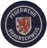 Abzeichen Feuerwehr Braunschweig in silber