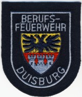 Abzeichen Berufsfeuerwehr Duisburg in silber