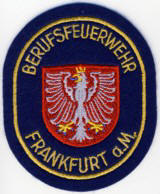 Abzeichen Berufsfeuerwehr Frankfurt am Main in gold