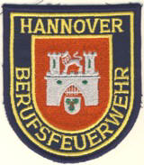 Abzeichen Berufsfeuerwehr Hannover in gold