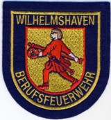 Abzeichen Berufsfeuerwehr Wilhelmshaven in gold
