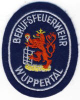 Abzeichen Berufsfeuerwehr Wuppertal in silber