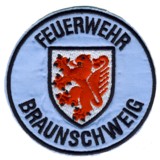Abzeichen Berufsfeuerwehr Braunschweig in blau