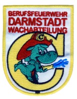 Abzeichen Berufsfeuerwehr Darmstadt / Wachabteilung C