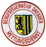 Abzeichen Berufsfeuerwehr Dresden / Rettungsdienst